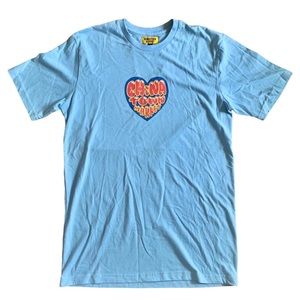 Urban Outfitters baby blue graphic tee
